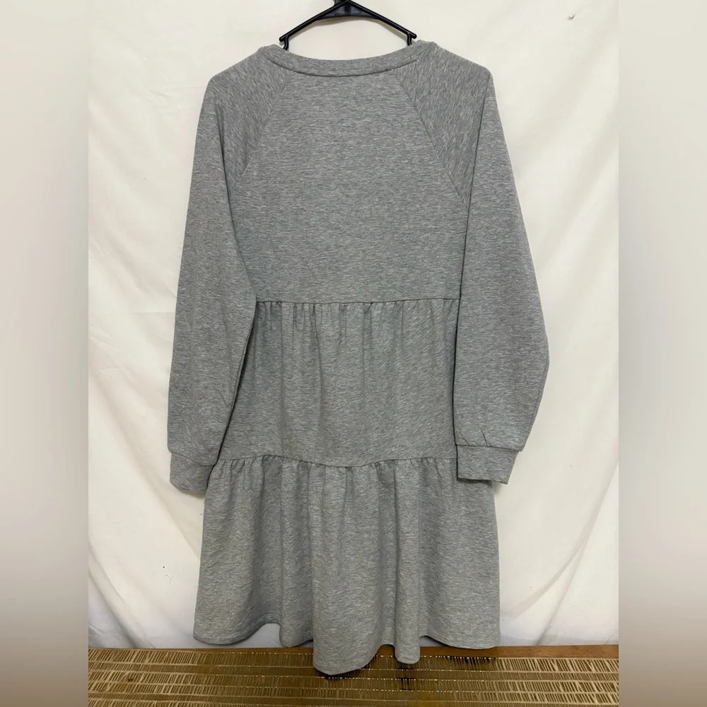 J. Crew Tiered‎ Sweatshirt Mini Dress Size Small